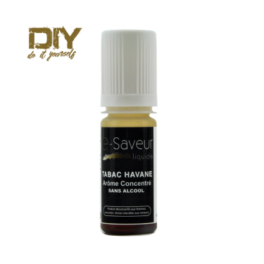 2 x AROME DIY TABAC HAVANE SANS ALCOOL 10 ML