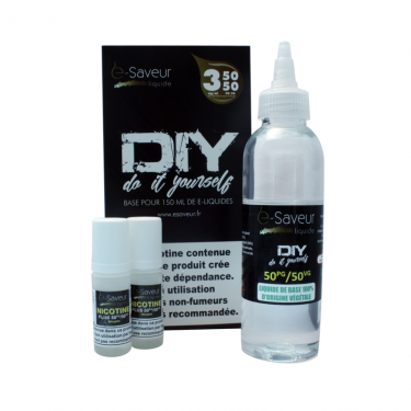 PACK DIY 3MG 150ML 50/50