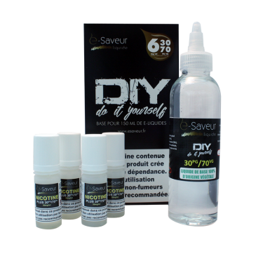 PACK DIY 6MG 150ML PGVG 30/70