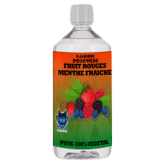 Base 1L Aromatisée Fruit rouge menthe fraiche