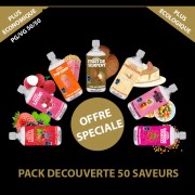 PACK PROMOTION 50 BASES 1L AROMATISEES
